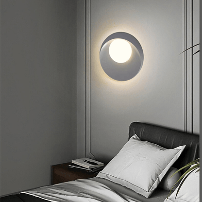 Private mode wall lamp for indoor and outdoor use 