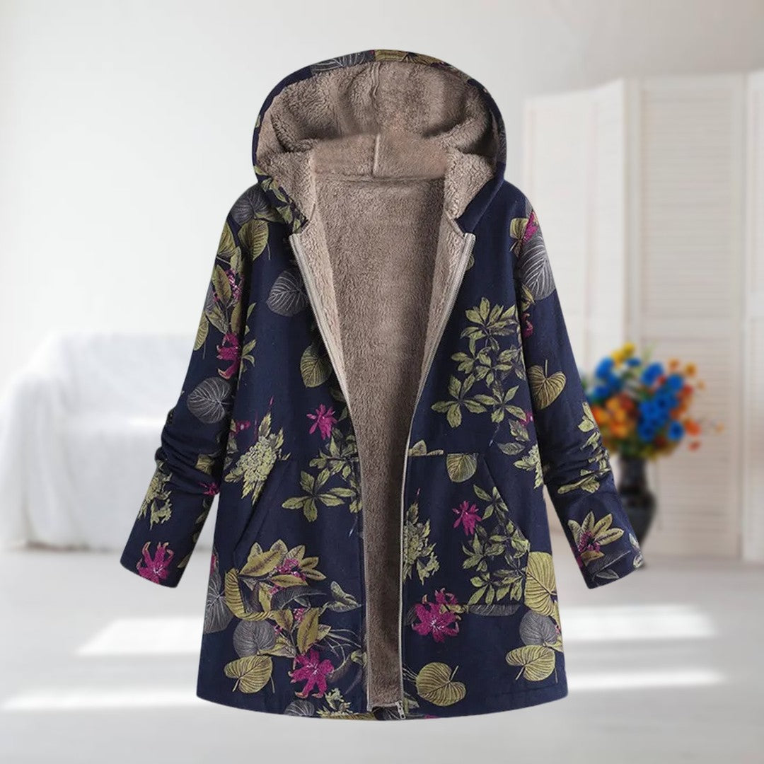 GABRIELLE™ | HERFST/WINTER JAS MET BLOEMENPRINT