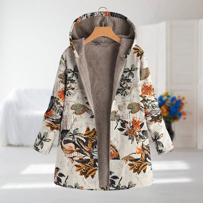 GABRIELLE™ | HERFST/WINTER JAS MET BLOEMENPRINT