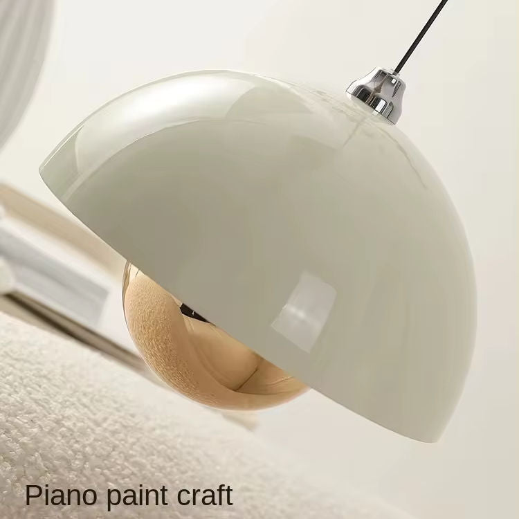 Pod shape lifting pendant lamp 