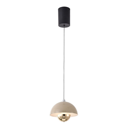 Pod shape lifting pendant lamp 