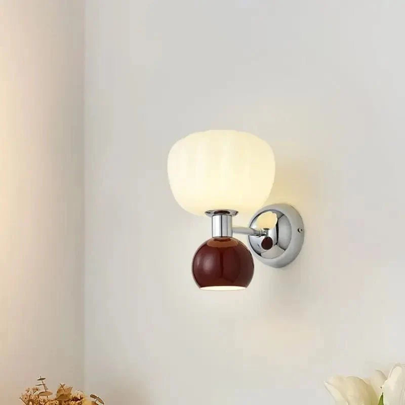 Modern LED wall lamps cream