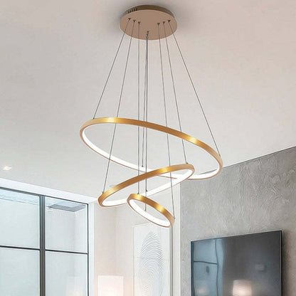 Yumanira | Moderne Plafondlamp met 3 Ringen