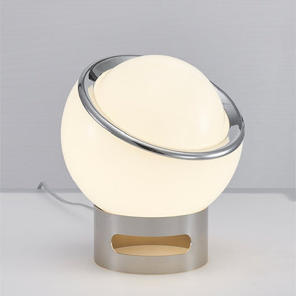 French opal Bauhaus table lamp