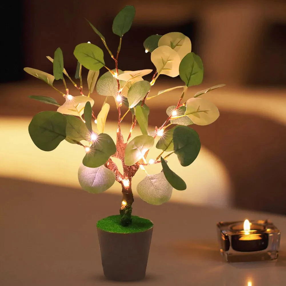 Christmas branch LED night light