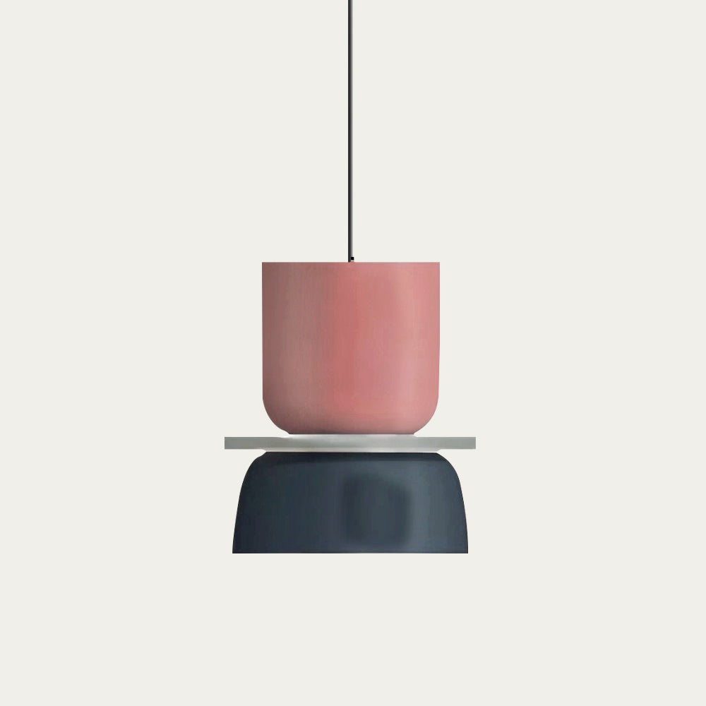 Dulcy Kleurblok Scandinavische Hanglamp