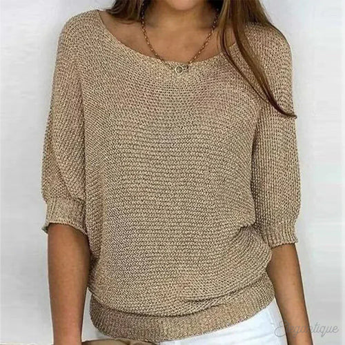 LUIGIA™ | ELEGANT KNITTED SWEATER