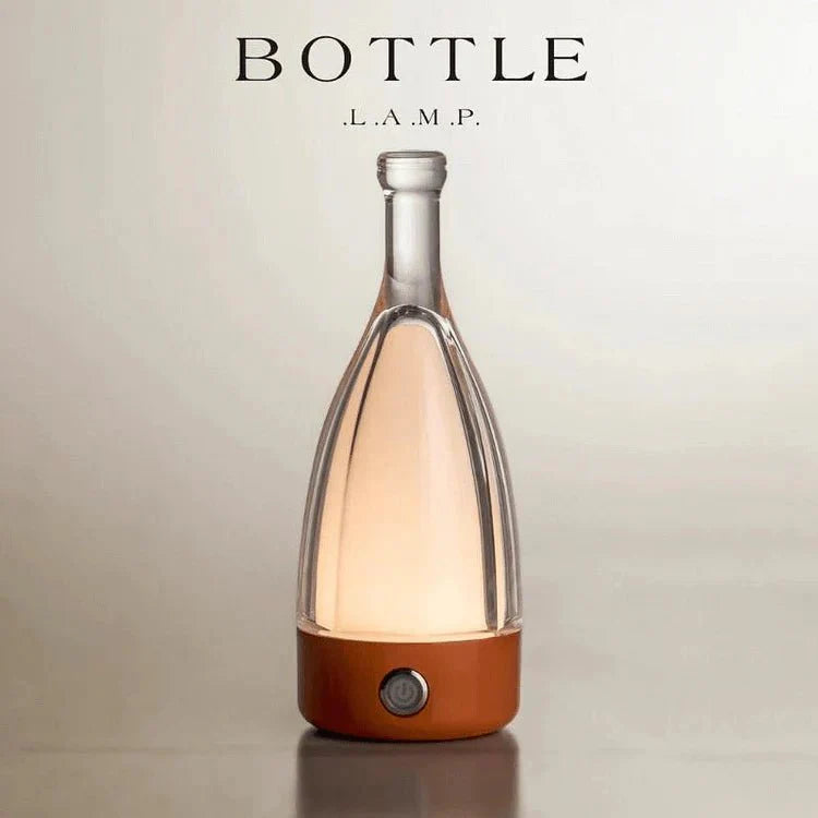 Rechargeable Decorative Night Light in the Shape of a Wine Bottle