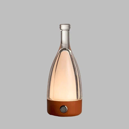 Rechargeable Decorative Night Light in the Shape of a Wine Bottle