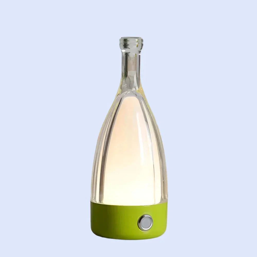 Rechargeable Decorative Night Light in the Shape of a Wine Bottle